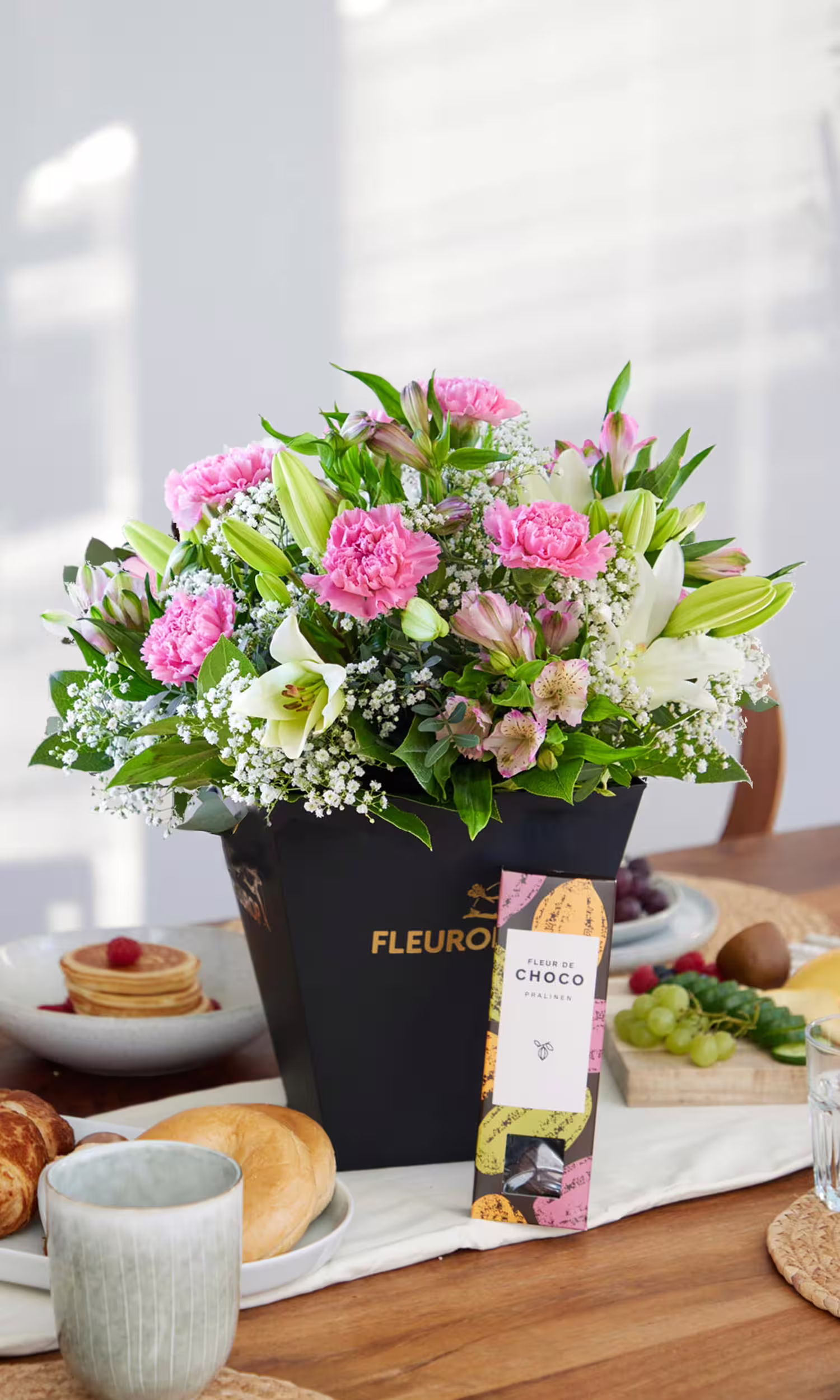 Fröhlich und aufgeweckt mit Fleur de Choco Lilien